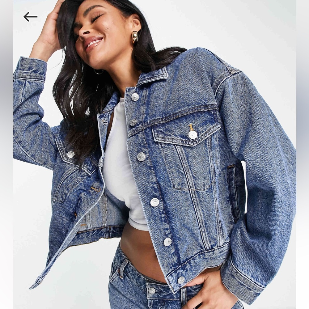 Pull&Bear Blue Denim Jacket and Jeans